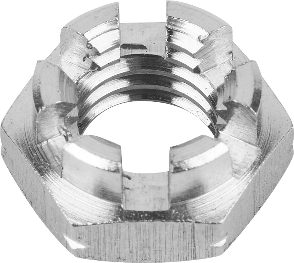 Гайка корончатая низкая DIN937 М12, 1 шт., ZR83609887 #1