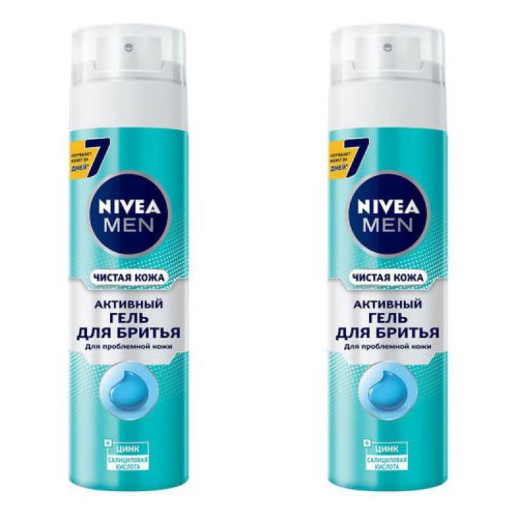 Nivea Средство для бритья, гель, 400 мл #1