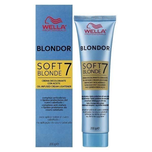 Wella Professionals Blondor Multi Soft Blonde Cream Мягкий блондирующий крем, 200 гр Крем для осветления #1