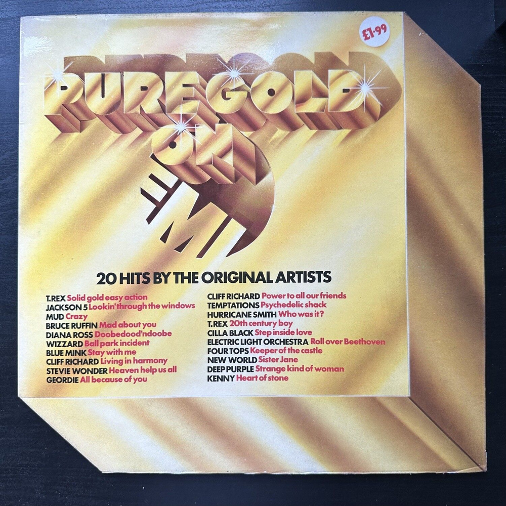 Виниловая пластинка Сборник Pure Gold On EMI (Англия 1973г.) #1