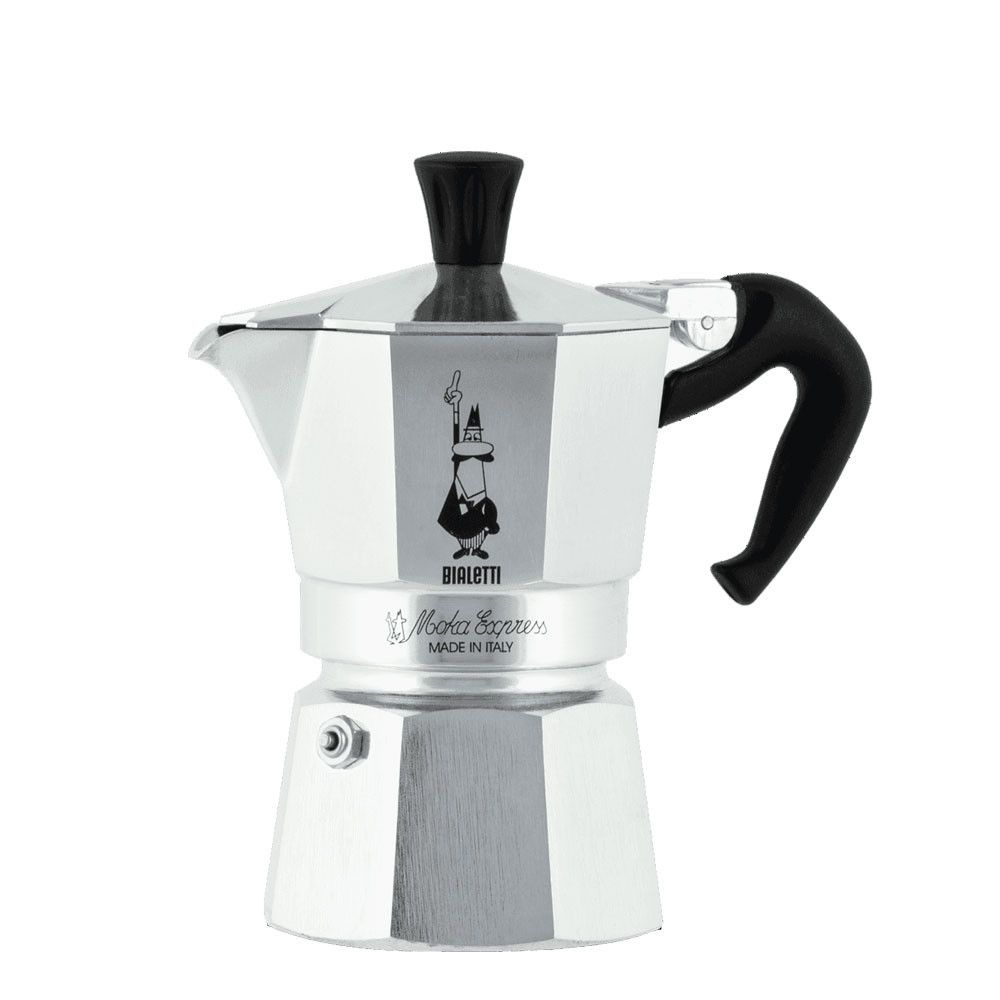 Гейзерная кофеварка Bialetti Moka Express 2 порции (90мл) #1