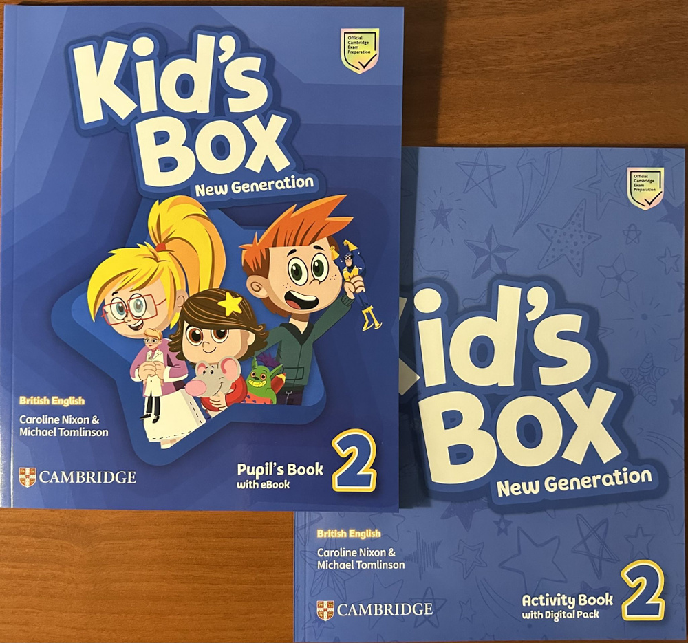 Kid's Box 2 New Generation (PB+AB+online) #1