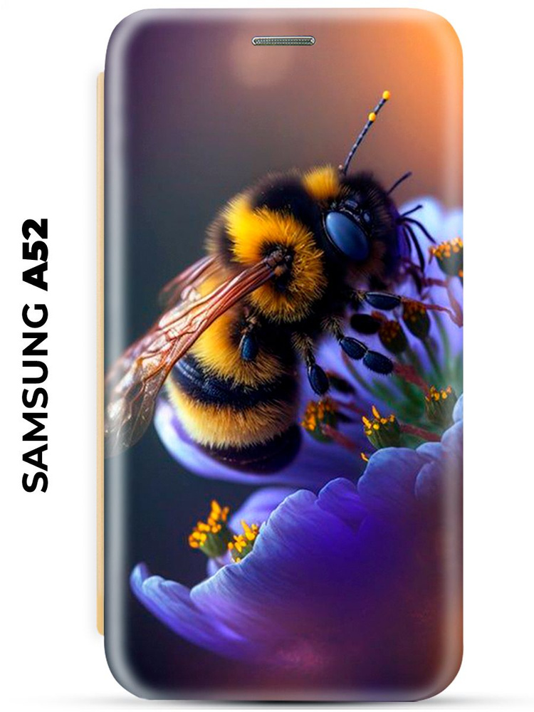 Чехол книжка на Samsung Galaxy A52/ Самсунг А52 с рисунком #1