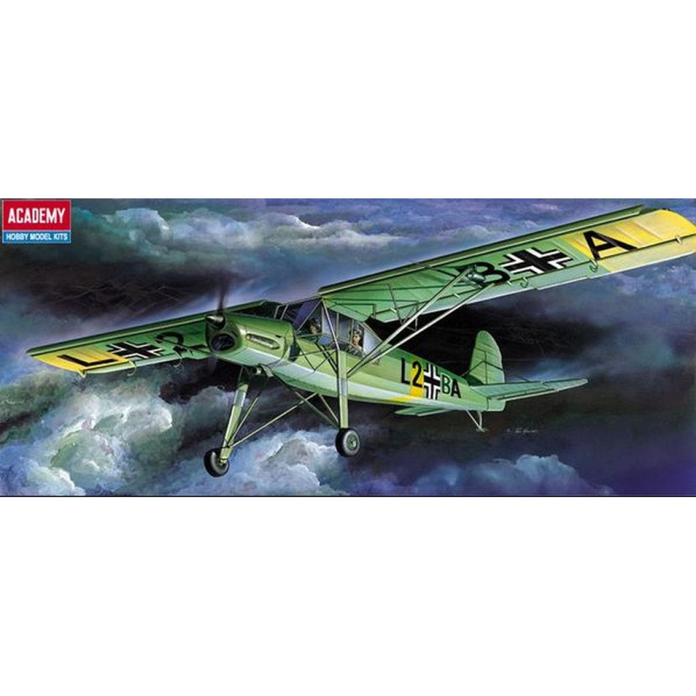 Academy сборная модель 12459 Fi-156 Storch 1:72 #1