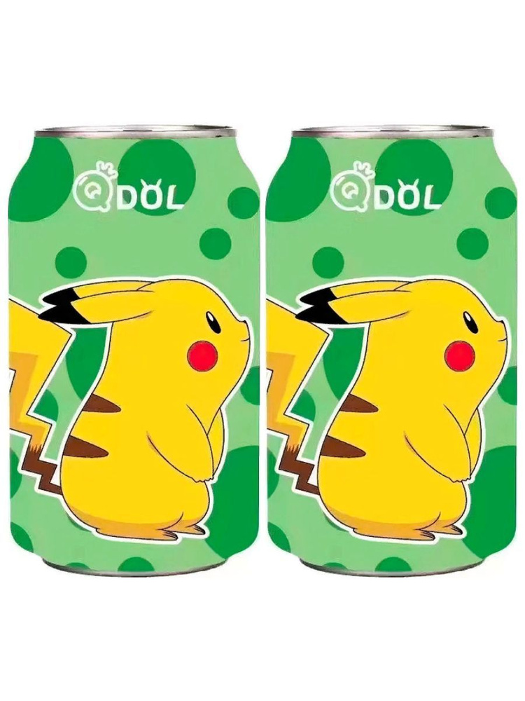 Газированный напиток Qdol Pokemon Lime Лайм 330мл х 2шт #1