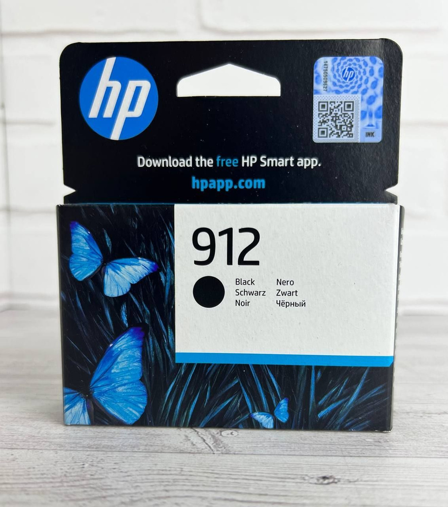 Картридж HP 912 черный Black (3YL80AE) #1