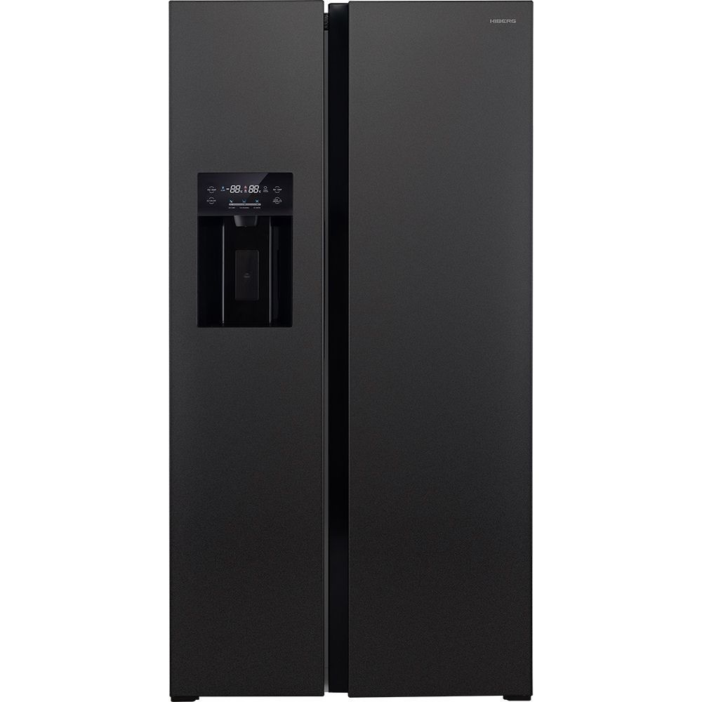 Холодильник HIBERG RFS 650 DX NFB Side-by-Side с ледогенератором, с прямым подключением к воде, Inverter #1