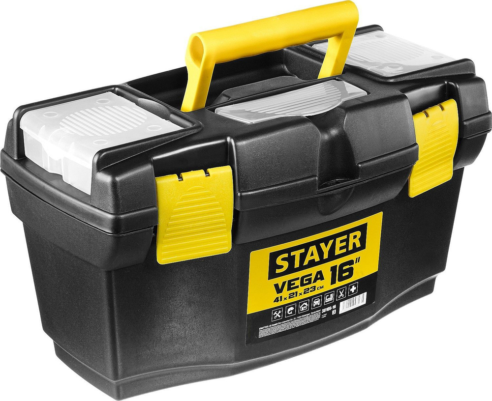 Stayer Ящик для инструментов 41 х 21 х 23 см, 1 секц. #1