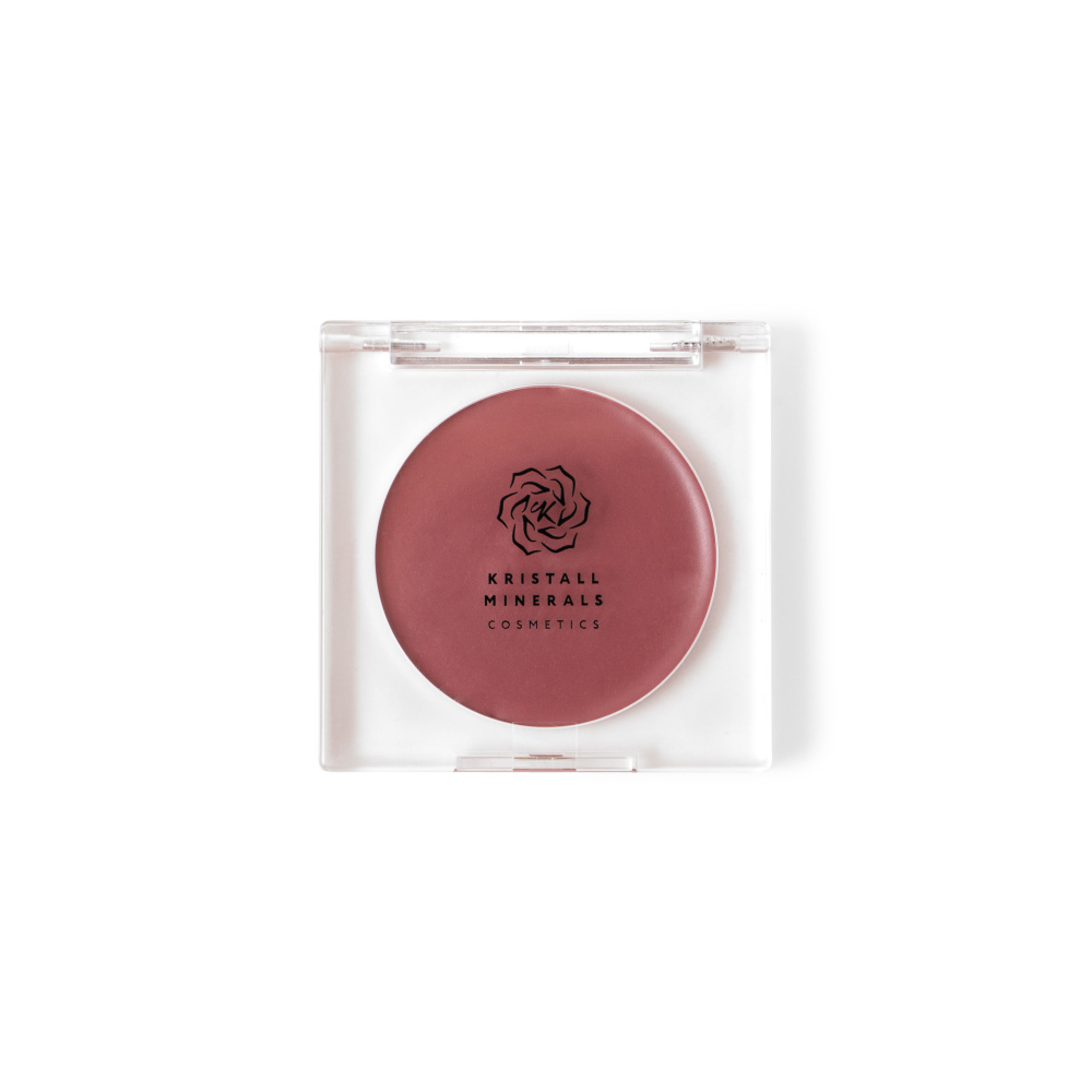 Kristall Minerals cosmetics Кремовые румяна тинт для лица и губ Cherry Lotus 05  #1