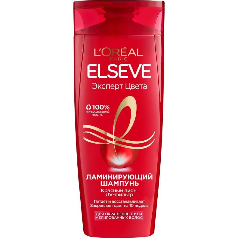 Шампунь для волос L'OREAL ELSEVE Эксперт Цвета 400мл #1