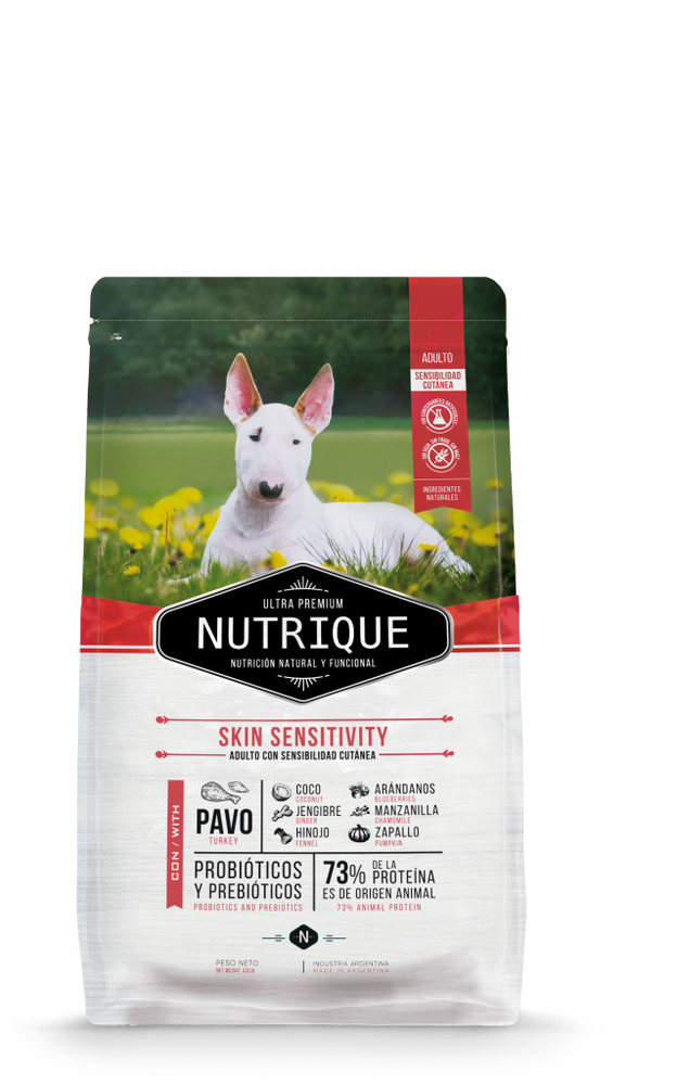 Виталкан Корм Nutrique Dog Skin Sensitivity для взрослых собак с чувствительной кожей, 15 кг  #1