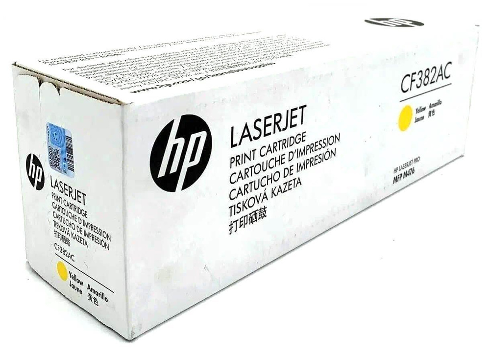 Картридж лазерный HP CF382AC (312A) для HP Color LaserJet Pro M476dn/ M476dw/ M476nw yellow, 2700 стр. #1