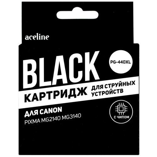 Картридж Aceline NC-PG440XLBK черный Canon, совместимый, 600 страниц, 1 шт  #1