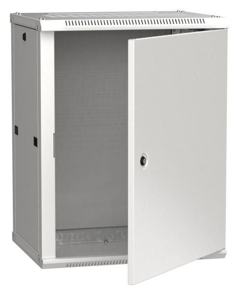 Шкаф коммутационный ITK Linea W (LWR3-18U66-MF) настенный 18U 600x600мм пер.дв.металл 90кг серый 500 #1