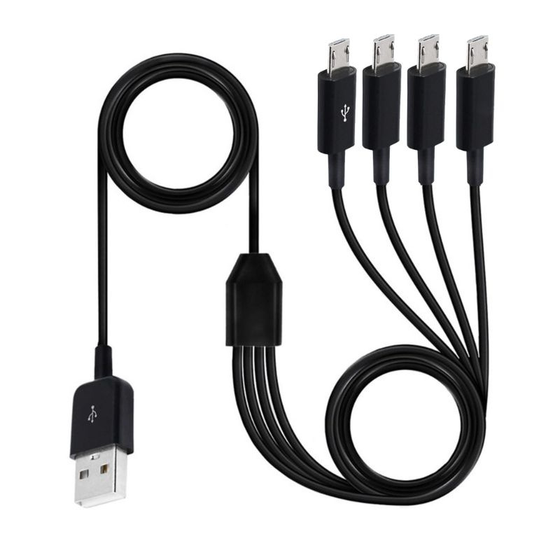 Мультизарядка Micro USB 4 в 1 #1