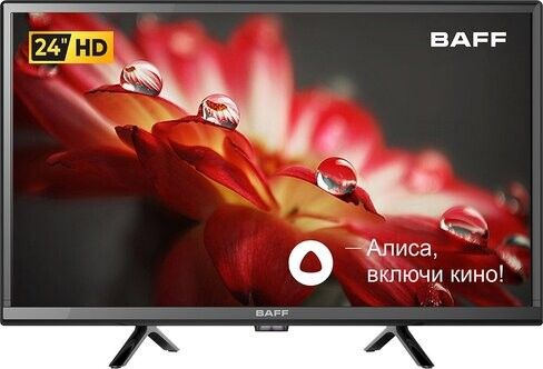 BAFF Телевизор 24" HD, черный #1