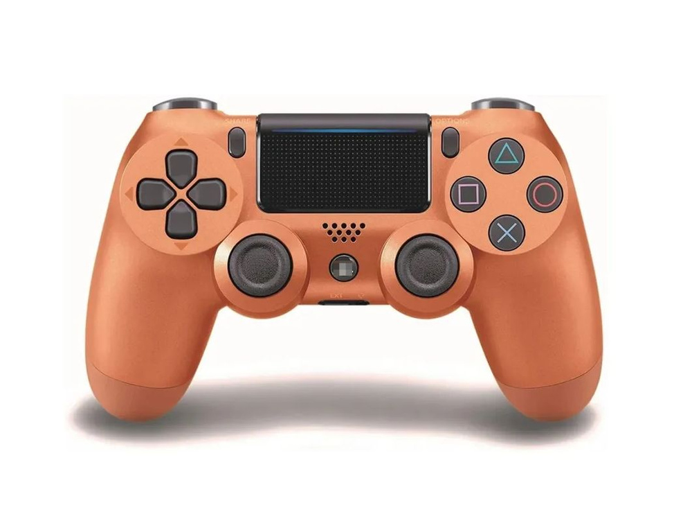 Беспроводной Bluetooth Геймпад Dualshock 4 для PlayStation 4 Розовое Золото / PS4 / Android / iOS / Блютуз #1