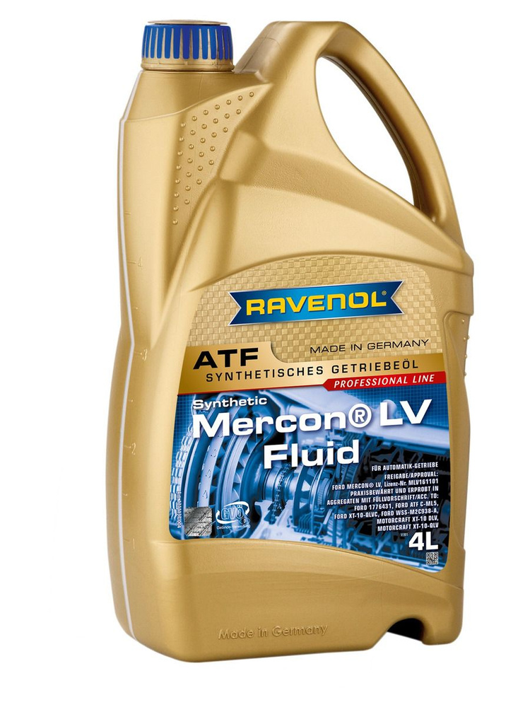 Трансмиссионное масло RAVENOL Mercon LV, 4 литра #1