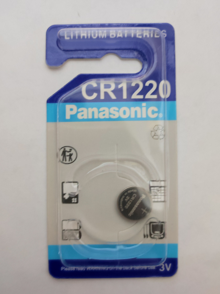 Panasonic Батарейка CR1220, Литиевый тип, 3 В, 1 шт #1