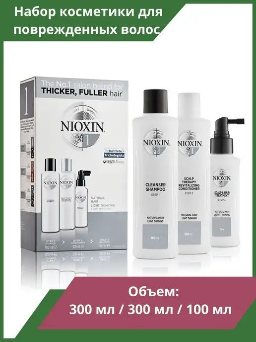 Nioxin Шампунь для волос, 400 мл #1