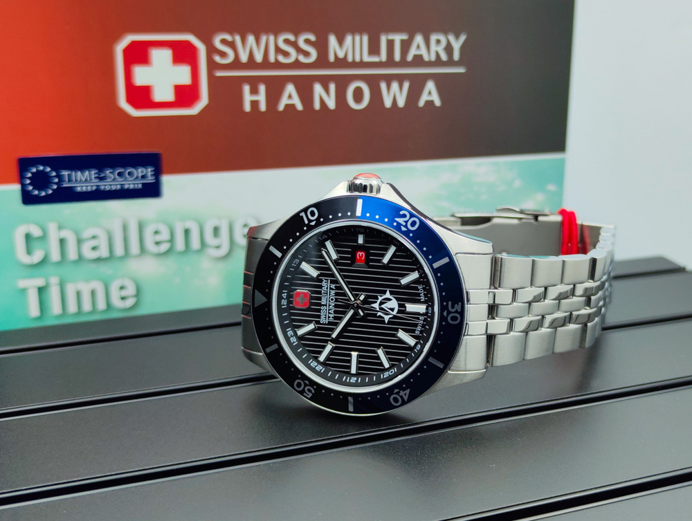 Часы наручные мужские Swiss Military Hanowa Flagship X SMWGH2100603. Кварцевые часы для мужчин производства #1