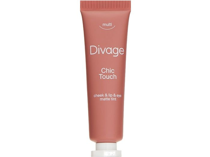 Кремовый тинт для щек, губ и глаз Divage Chic Touch Matte Tint #1