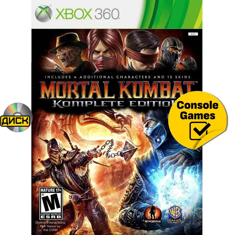 Игра Xbox 360 Mortal Kombat Komplete Edition (XBox 360, Английская версия) #1