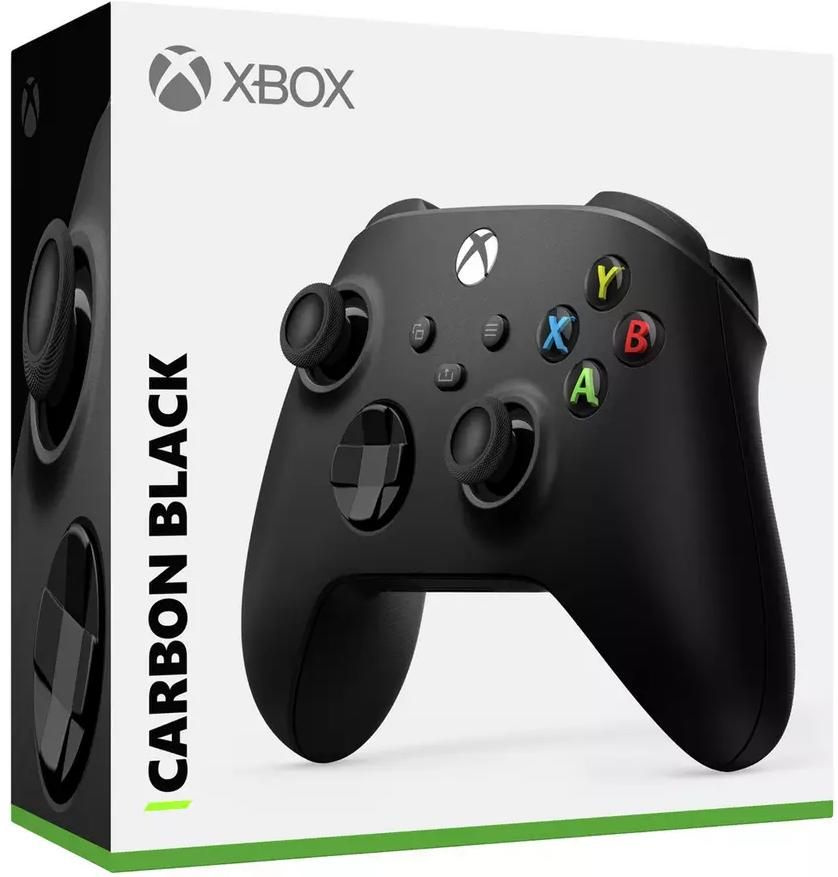 Xbox Геймпад Геймпад Microsoft Xbox Series X|S Wireless Controller Carbon Black (черный), Bluetooth, #1