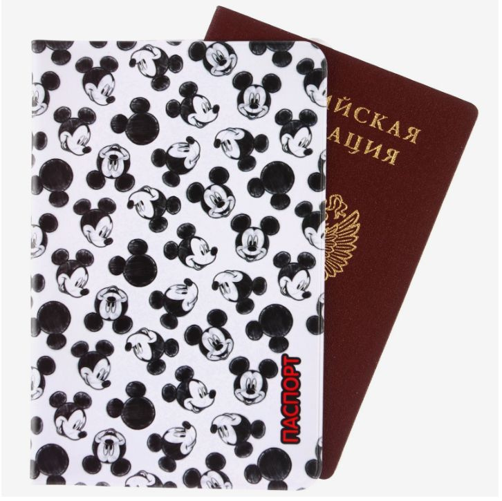 Обложка на паспорт Disney Микки Маус, обложка для паспорта  #1
