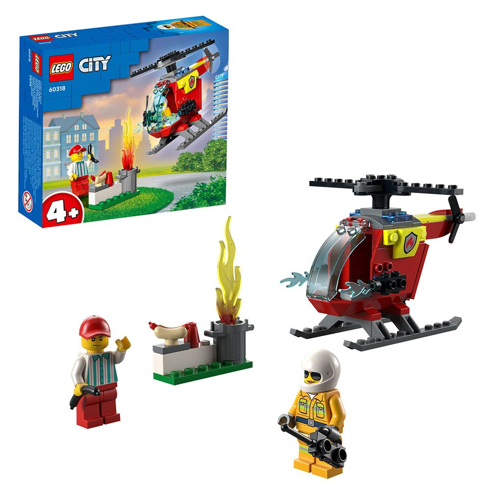 Конструктор LEGO City Пожарный вертолет 60318 #1