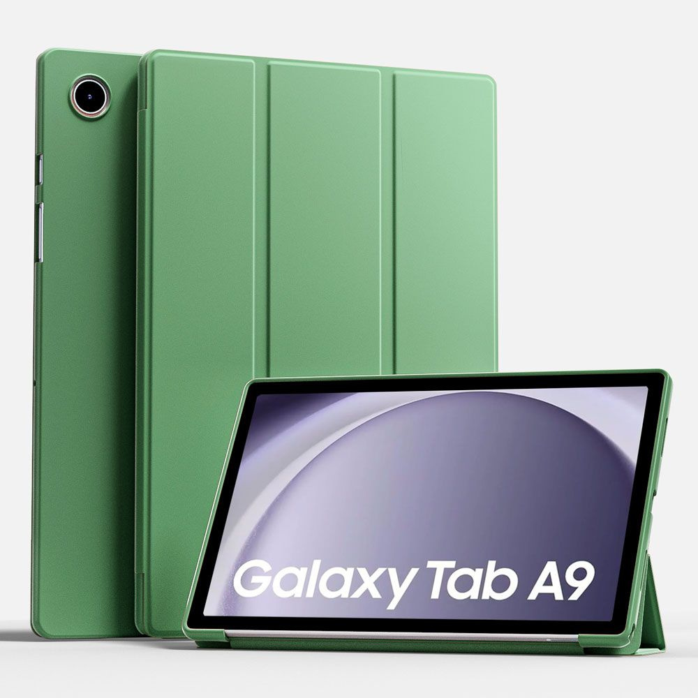 Чехол для планшета Samsung Galaxy Tab A9 (2023) 8.7 дюйма (SM-X110/X115), из мягкого силикона, трансформируется #1