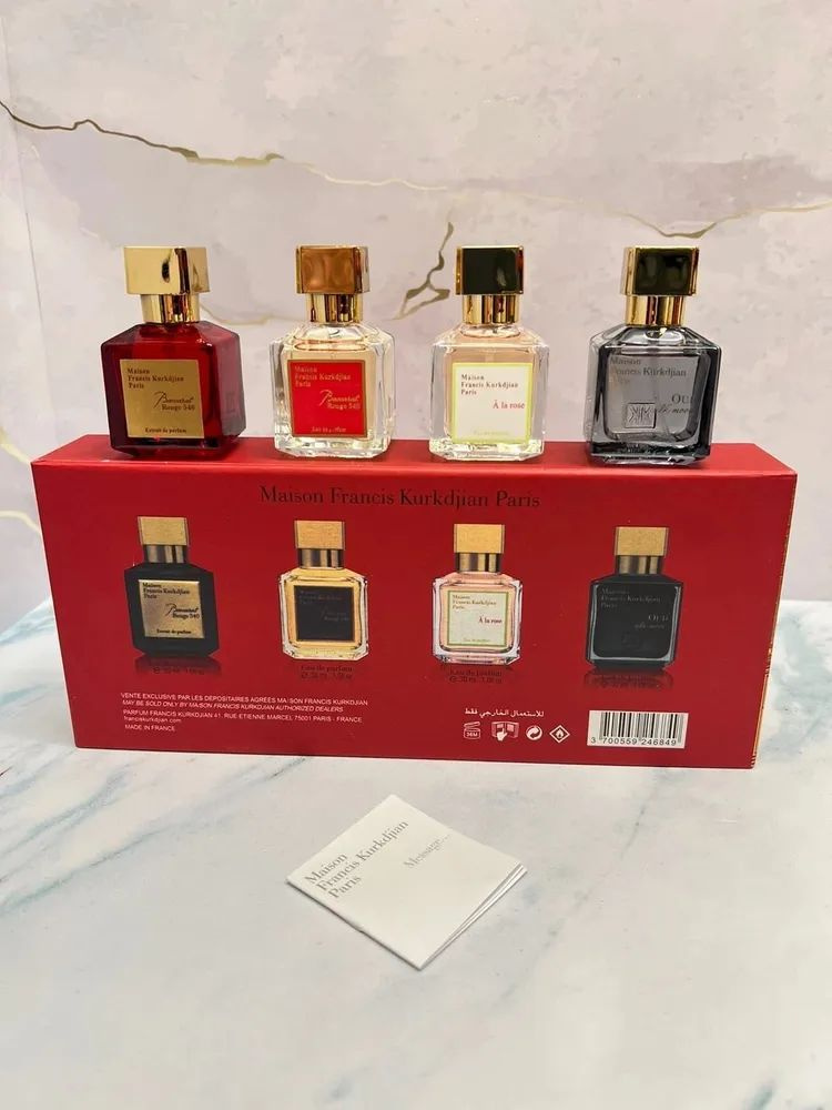 Парфюмерный набор Maison Francis Baccarat Rouge 4x25ml #1