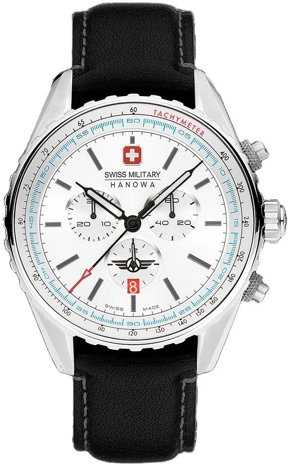 Часы мужские Swiss Military Hanowa Afterburn Chrono SMWGC0000302. Наручные кварцевые часы хронограф для #1