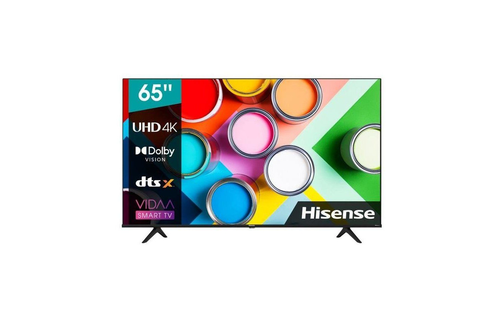 Hisense Телевизор 65A6K (ИМП) 65" 4K UHD, черный #1