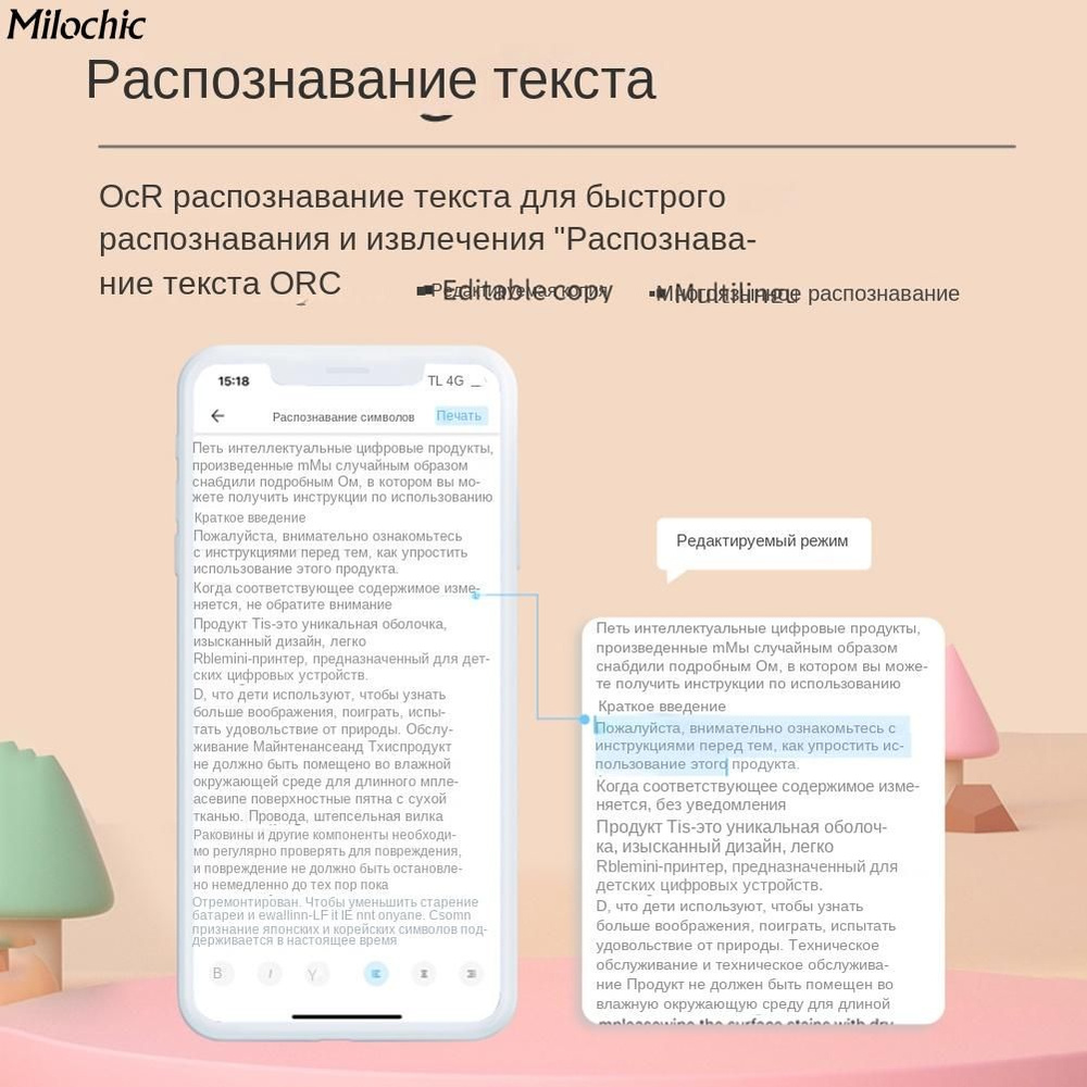 Принтер milochic RY1051301, Монохромный печать, купить по низкой цене:  отзывы, фото, характеристики в интернет-магазине OZON (1317428113)