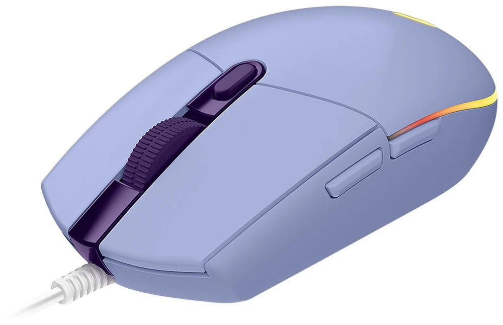 Игровая мышь Logitech G102 Lightsync Lilac #1