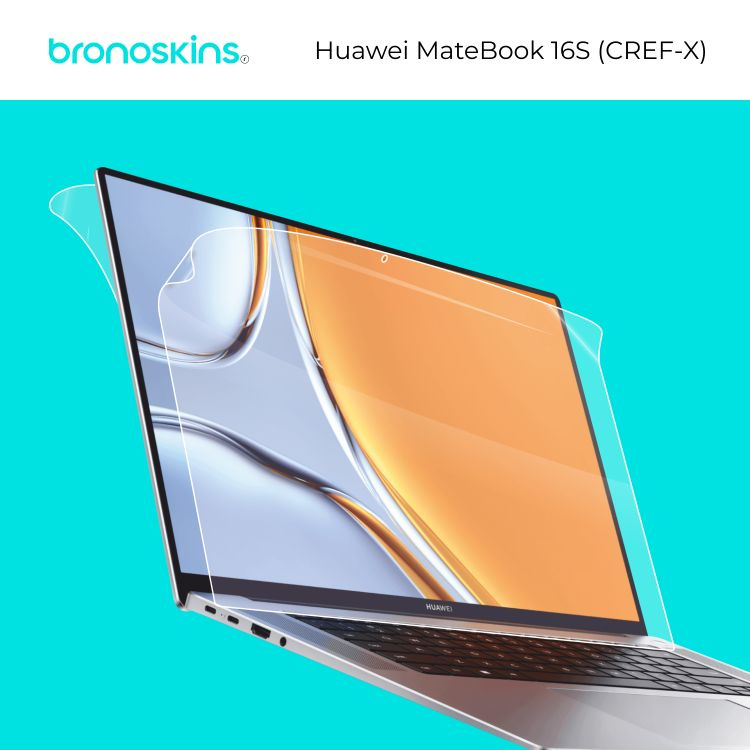 Защитная бронированная пленка на экран Huawei MateBook 16S (CREF-X) (Глянцевая)  #1
