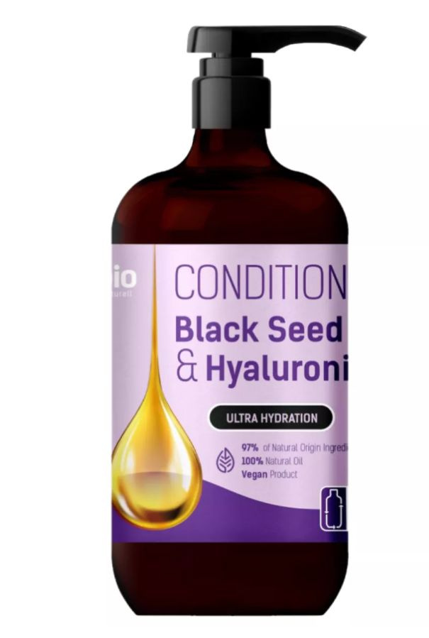 BIO Naturell Кондиционер для волос с маслом черного тмина и гиалуроновой кислотой, Увлажнение, 946 мл #1