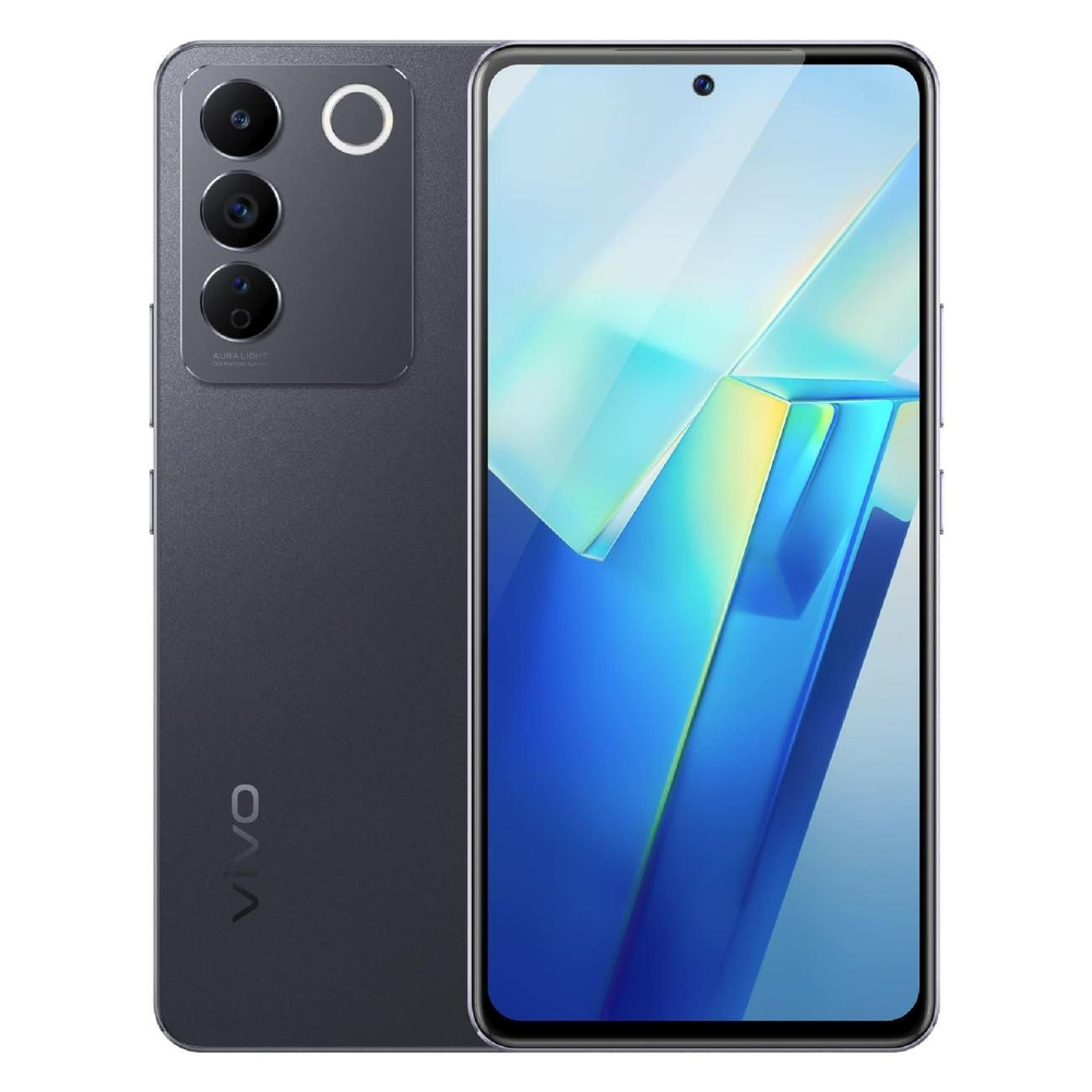 Vivo Смартфон T2 8/256GB Black (V2320) 8/256 ГБ, черный #1