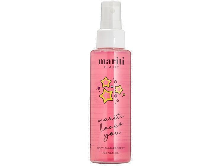 ШИММЕР - СПРЕЙ ДЛЯ ТЕЛА УВЛАЖНЯЮЩИЙ для молодой кожи MARITI beauty BODY SHIMMER SPRAY  #1