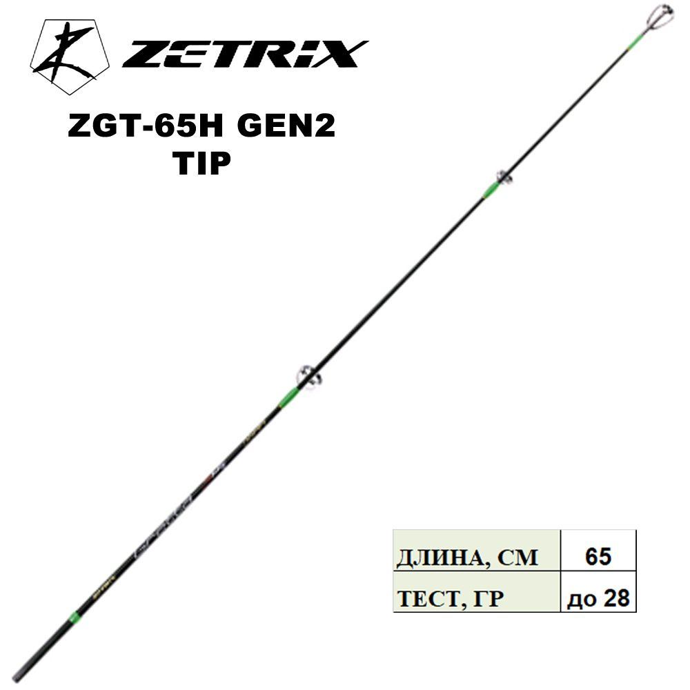 Сменный хлыст для зимней удочки ZETRIX GRETTA ZGT-65H GEN2 TIP #1