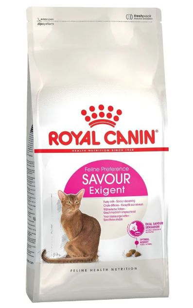 Сухой корм Royal Canin Exigent Savour Sensation для кошек привередливых ко вкусу продукта, с курицей, #1