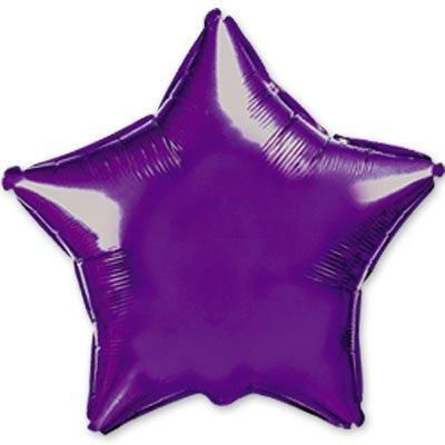 Воздушный шар, Весёлая затея, Звезда Violet металлик Испания  #1
