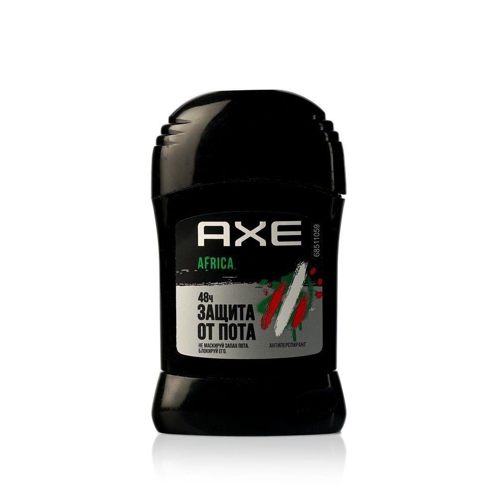 Мужской дезодорант - стик Axe " Африка " защита от пота 50мл - 1 шт  #1