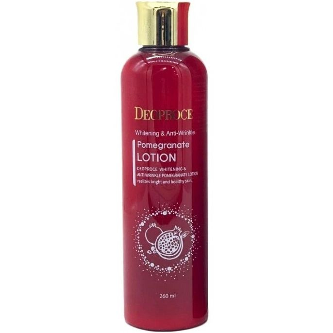 Deoproce Лосьон для лица антивозрастной Whitening And Anti-Wrinkle Pomegranate Lotion, 260 мл  #1