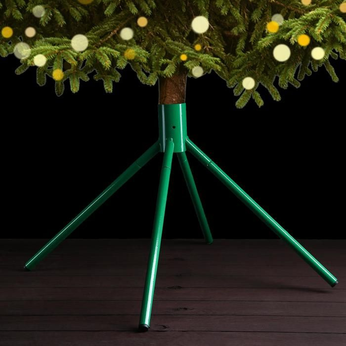 Подставка для елки Sima-land под емкость с водой, диаметр 51 мм, цвет зеленый (М1)  #1
