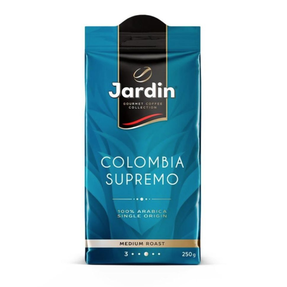 Кофе молотый Jardin Columbia Supremo 100% арабика, 250 гр. #1