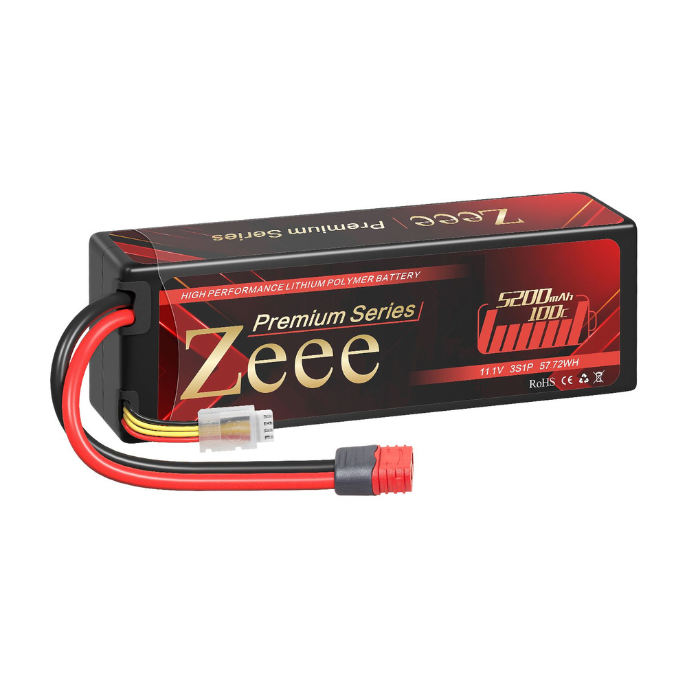 Аккумулятор lipo 3s 100c 5200mah Zeee Power zeee-5200-3s-100c #1