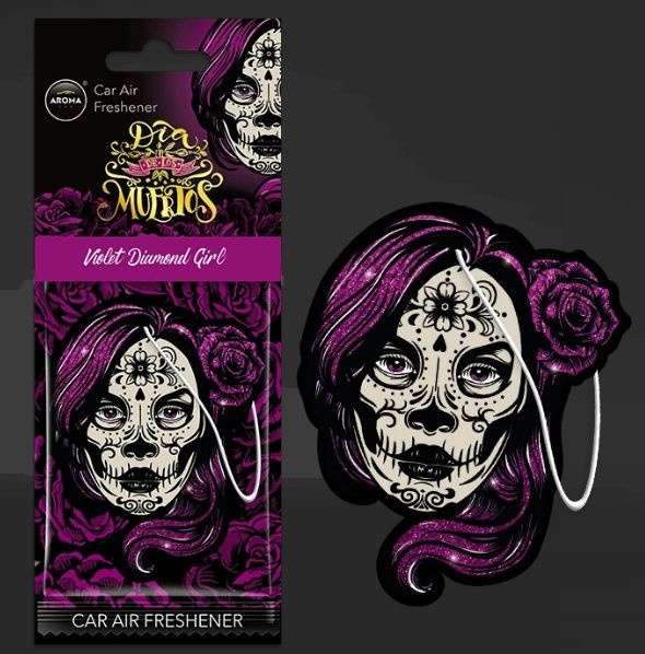 Освежитель Dia de Muertos Diamond Girl Violet #1