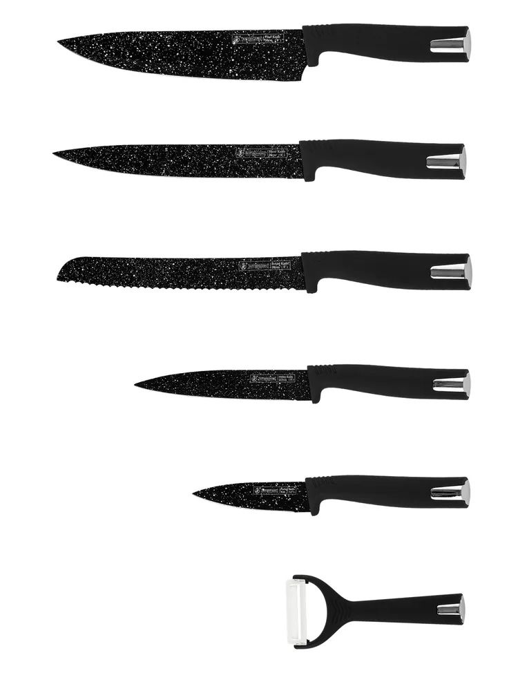 Набор ножей KITCHEN KING KK-SL5 BLK, 6 предметов #1